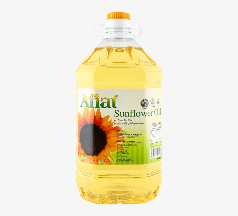 Afiat Sunflower Oil Png Image - Afiat Sunflower Oil, transparent png #4174867