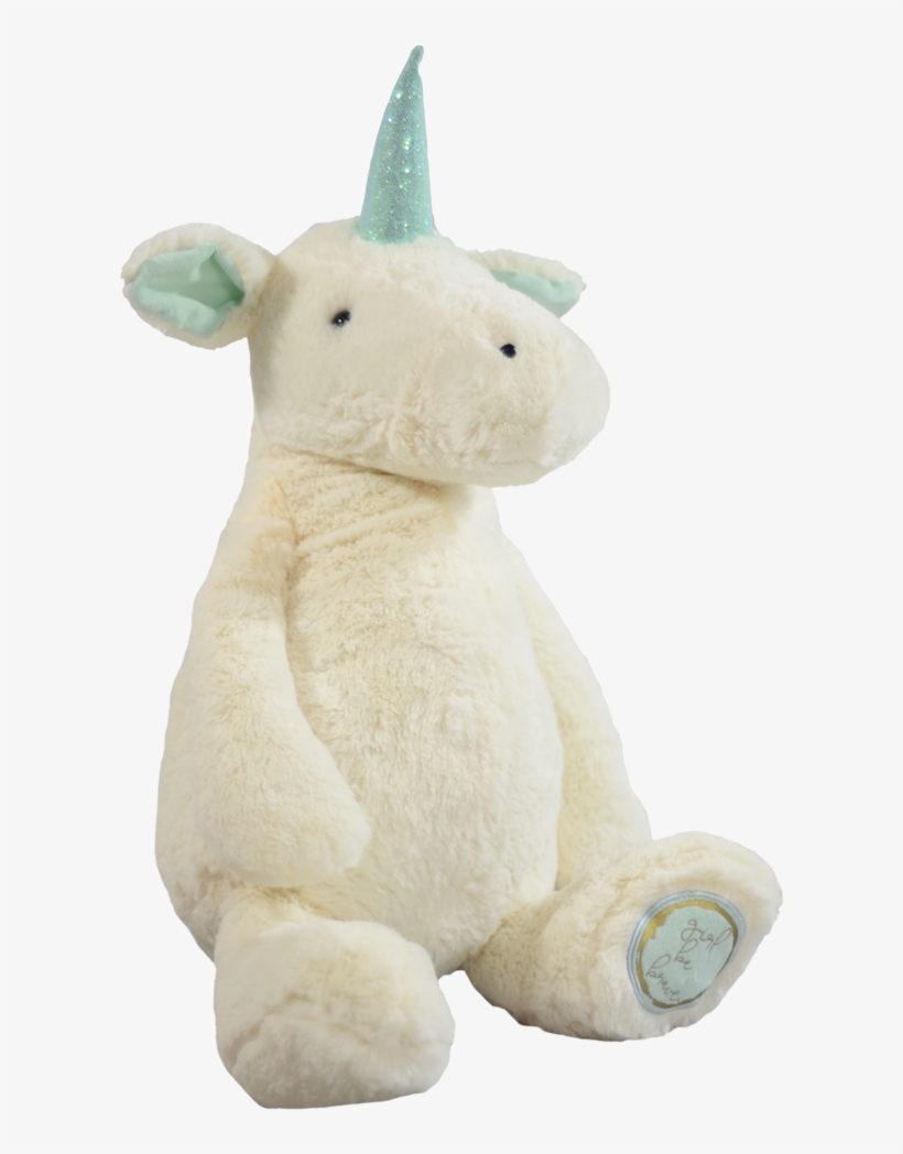 Girl Be Brave Unicorn - Stuffed Toy, transparent png #4174968