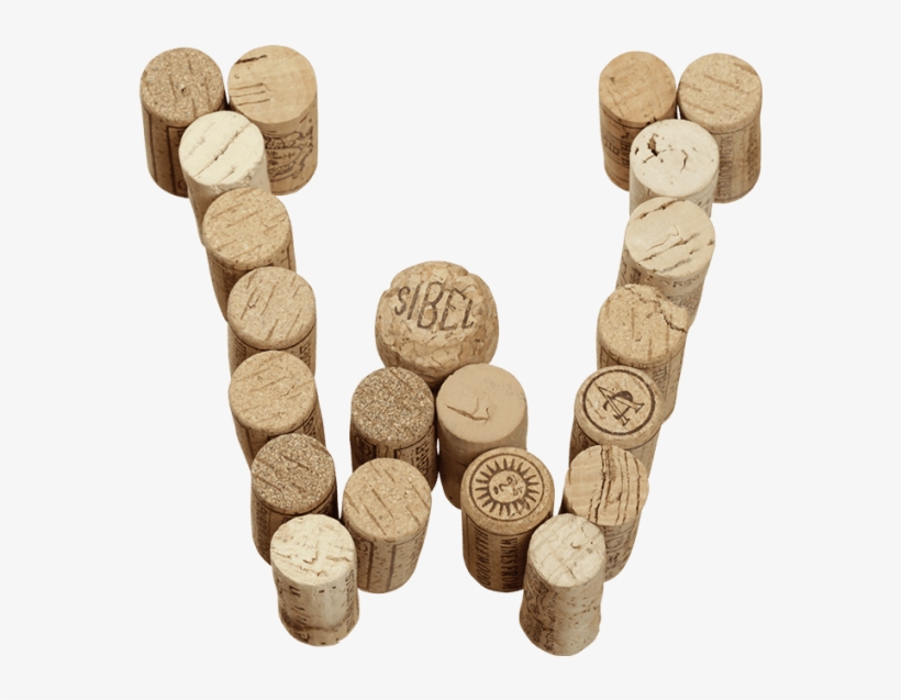 Wine Corks Vertical Font - Cork Font, transparent png #4175122