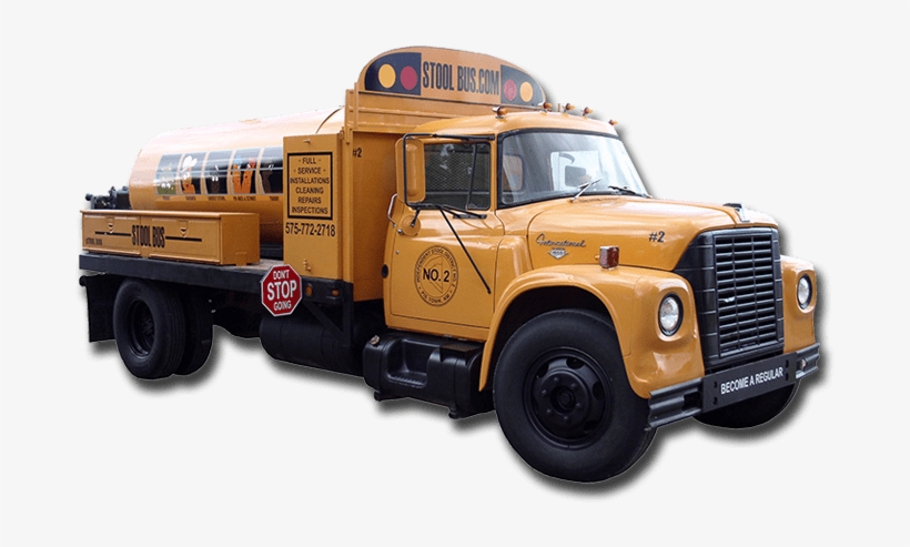 Custom Vinyl Decals Slider - Drain Boy's Stool Bus, transparent png #4175124