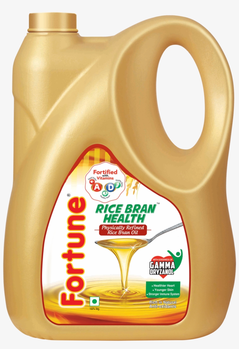 Fortune Rice Bran Health Oil 5l Jar Free Transparent Png Download Pngkey