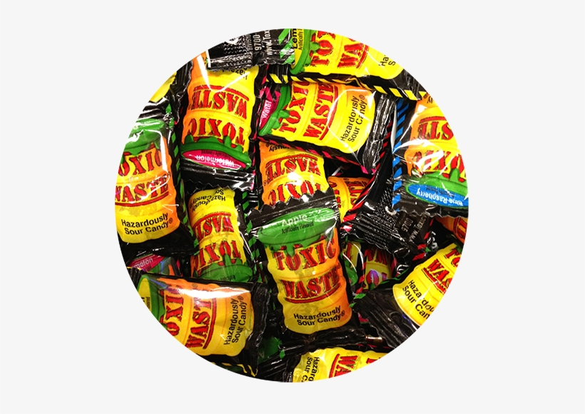 Toxic Waste Sour Hard Candy - Toxic Waste Hazardously Sour Candy, transparent png #4175463