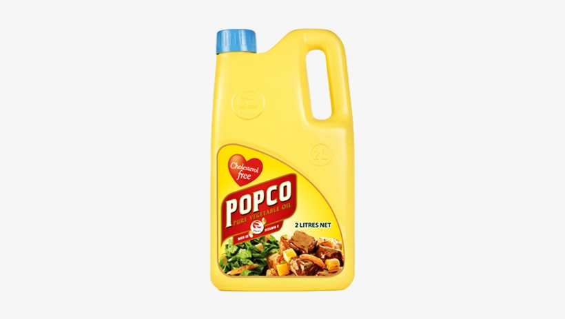 Popco Is A Highly Nutritious Vegetable Cooking Oil, - Vegetable Oil, transparent png #4175757