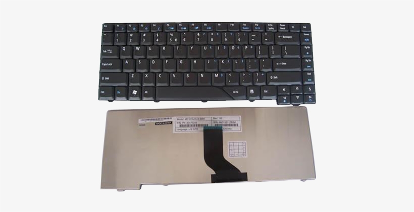 B N Ph M Laptop Acer 4710 - Acer As4520 Keyboard - New Acer Aspire As4520 Keyboard, transparent png #4175891