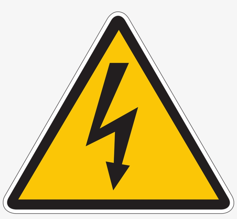 Electricidad Png - Safety Signs High Voltage, transparent png #4176172