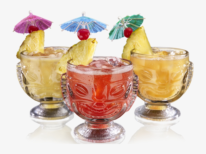 Dave & Bust Strawberry Transparent - Walk The Plank Tiki Drink Dave And Busters, transparent png #4176783