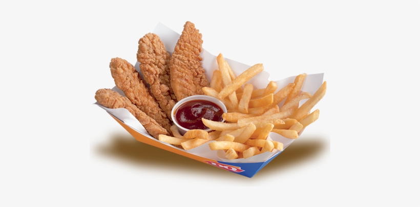 Chicken Strip Basket - Dairy Queen Chicken Basket, transparent png #4177167