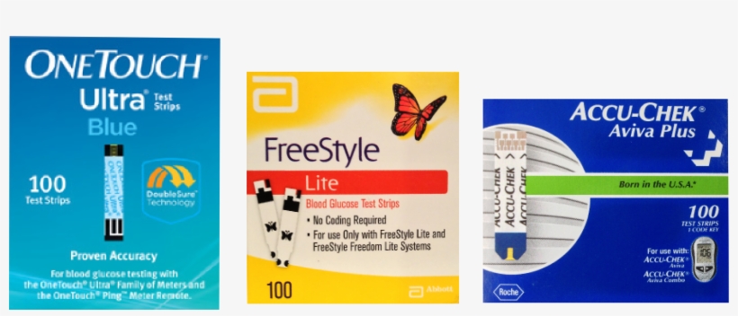 Freestyle Lite Blood Glucose Test Strips (50), transparent png #4177378