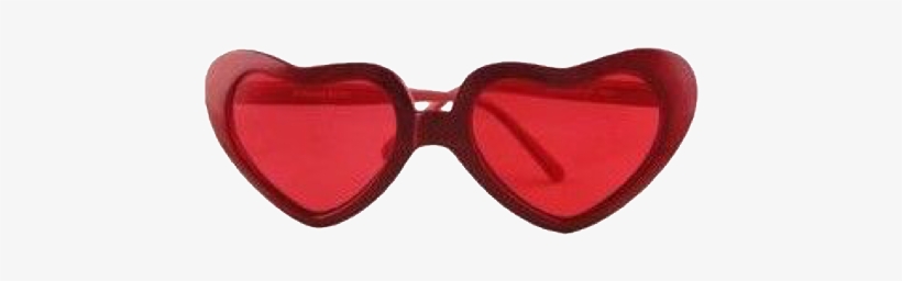 Heart Shaped Glasses, Heart Glasses, Pink Sunglasses, - Heart Glasses, transparent png #4177382