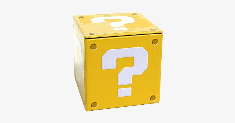 Nintendo Question Mark Box Coin Candies - Nintendo Question Mark Box, transparent png #4177438