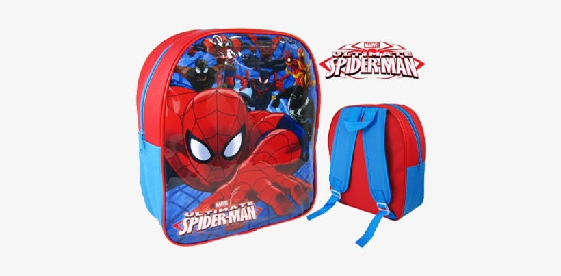 "spider-man" Character Junior School Backpack - Ultimate Spider Man, transparent png #4177627