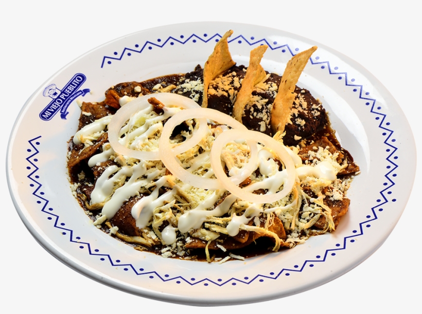 Chilaquiles Con Salsa Pasilla - Chilaquiles, transparent png #4177852