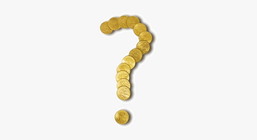 Coins Shaped Like Question Mark - Question Mark Coin, transparent png #4178003