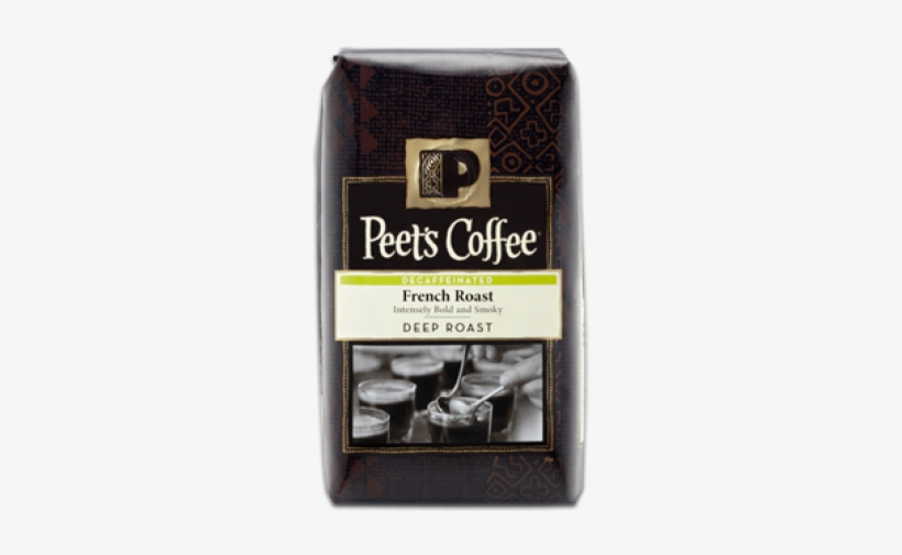 1/2 Lb French Roast - Peet's Ground Coffee, Decaf French Roast, 12-ounce, transparent png #4178166