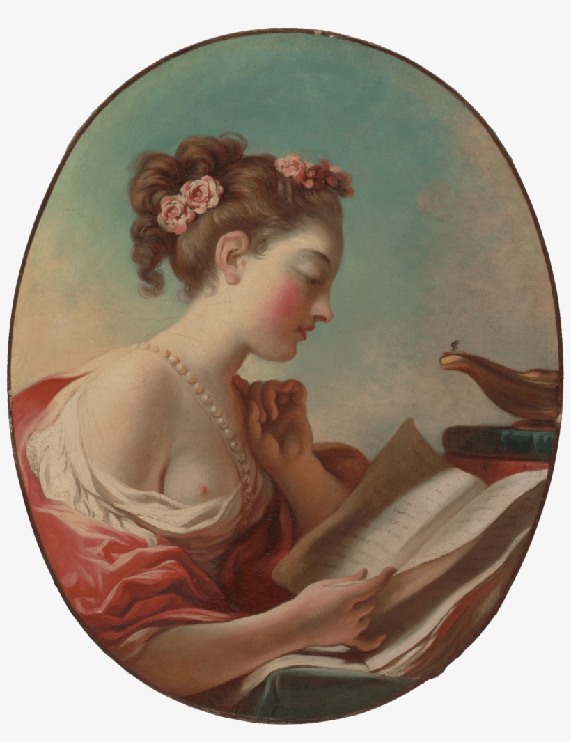About Trivium - Fragonard Young Woman Reading, transparent png #4178254