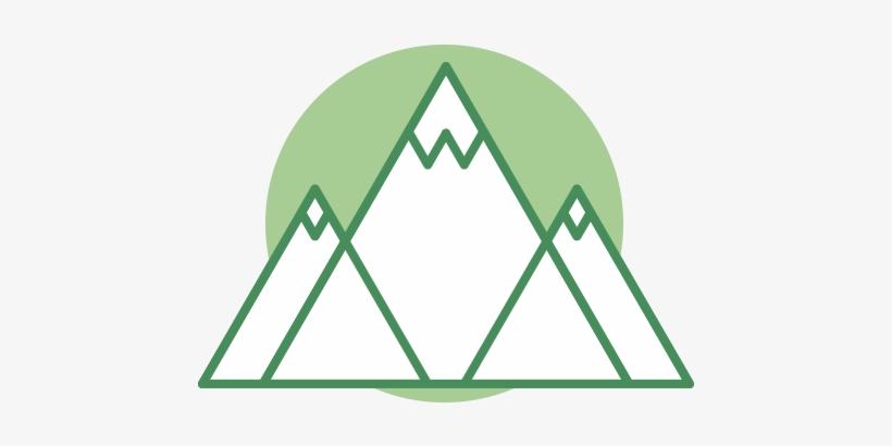 Boasting Some Of Alberta's Most Iconic Landscapes, - Triangle, transparent png #4178409