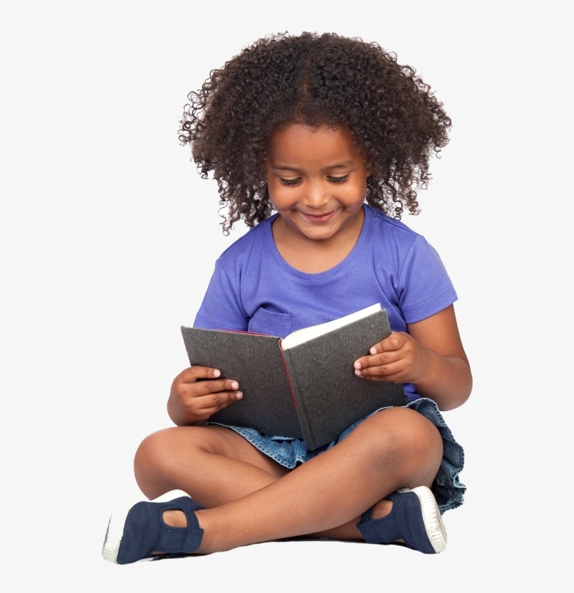 Disabled Black History - Black Girl Reading, transparent png #4178485