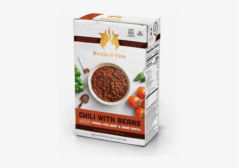 Grass-fed Beef Chili Made With Bone Broth - Gluten-free Diet, transparent png #4178660