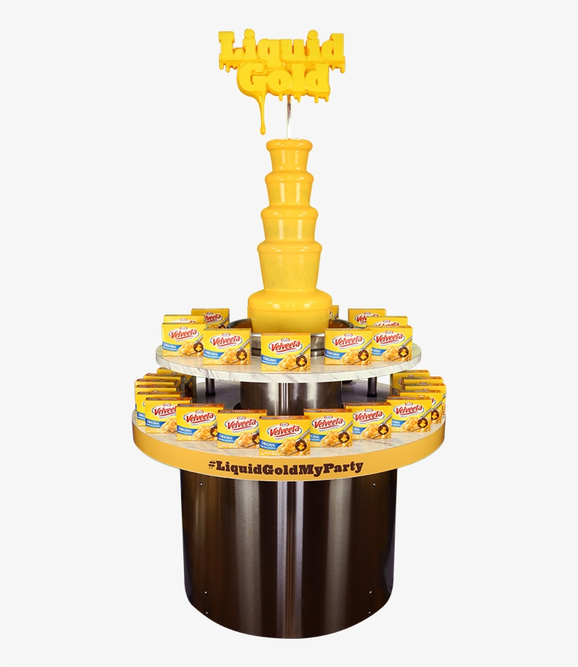 Liquid Gold ™ Fountain - Velveeta Liquid Gold, transparent png #4178725