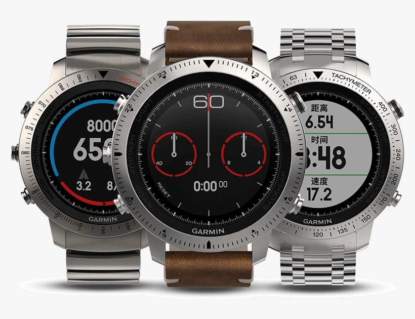 Garmin Garmin Fenix Chronos Cool Dragon Fly Time-resistant - Garmin Fenix Chronos Gps Watch With Brushed Stainless, transparent png #4178862