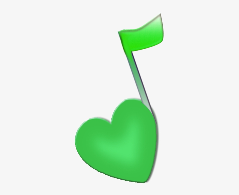 Green Music Note - Musical Note, transparent png #4179027