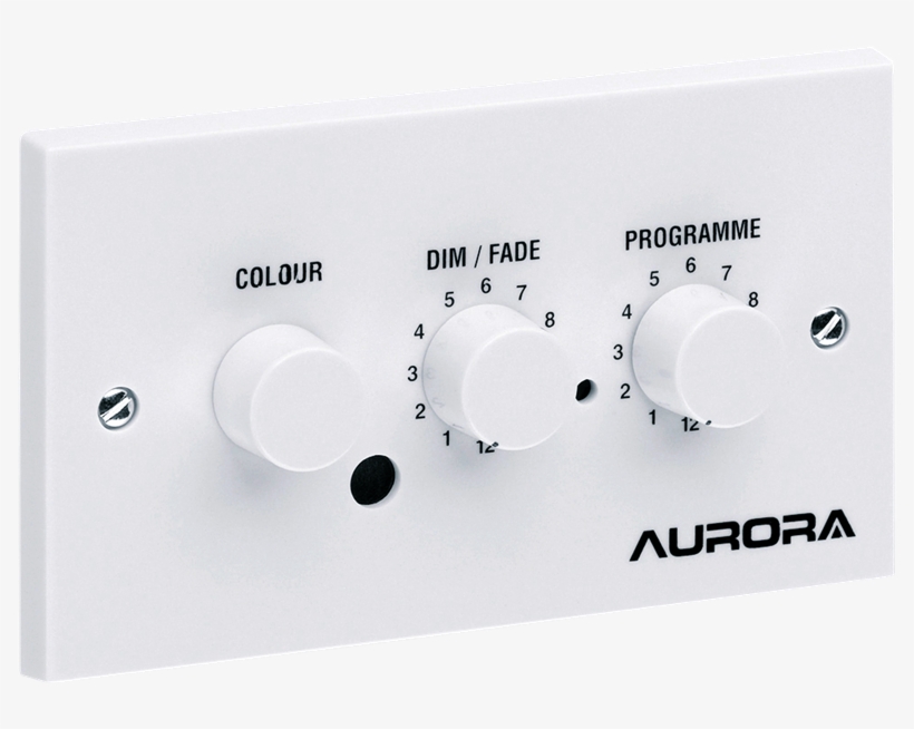Three Switches To Select Colour, Dim / Fade And 12 - Aurora Dmxcs03 Dmx Master Controller (inc. Power Supply), transparent png #4179232