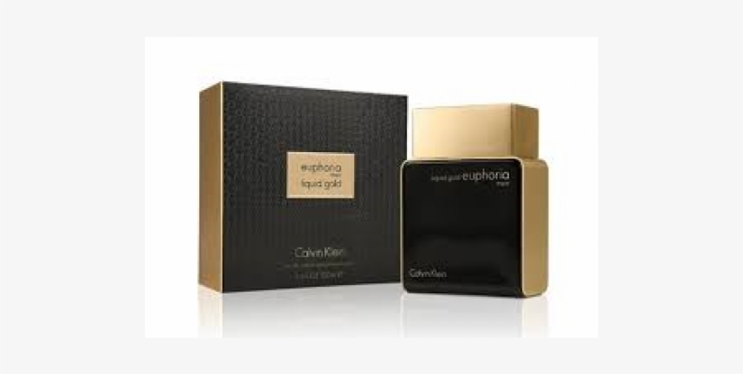 Calvin Klein Liquid Gold Euphoria For Men Eau De Parfum, transparent png #4179318