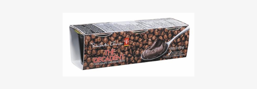 Pc The Decadent Chocolate Ganache Pots - Ganache, transparent png #4179810
