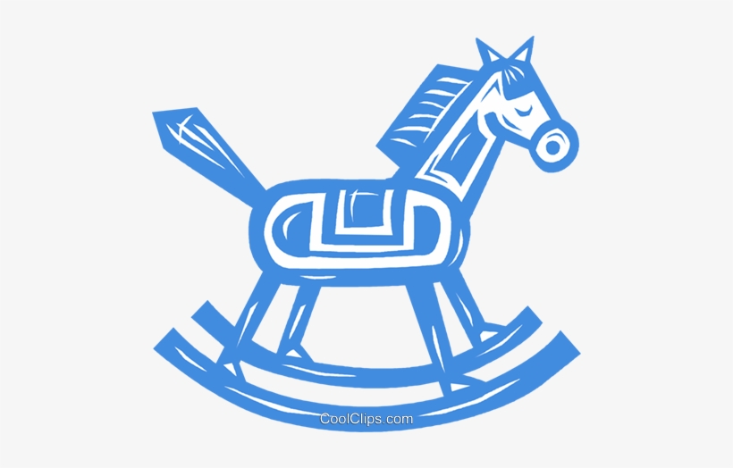 Cavalo De Pau Livre De Direitos Vetores Clip Art Ilustração - Cavalinho De Pau Em Png, transparent png #4180266