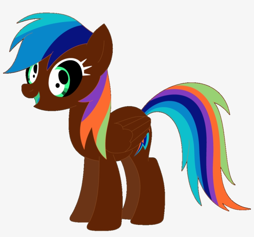 Ra1nb0wk1tty, Inverted Colors, Rainbow Dash, Safe, - Inverted Colors, transparent png #4180464