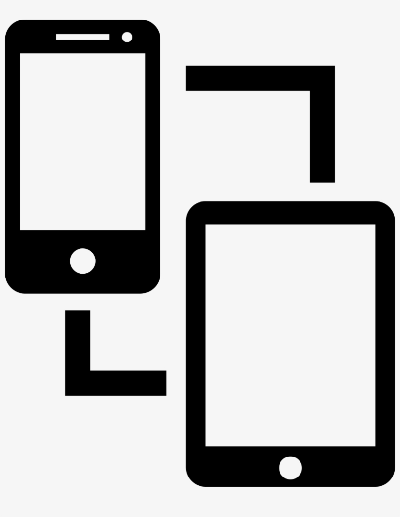 Phone And Tablet File Transfer Comments - Ipad And Iphone Icon, transparent png #4180542