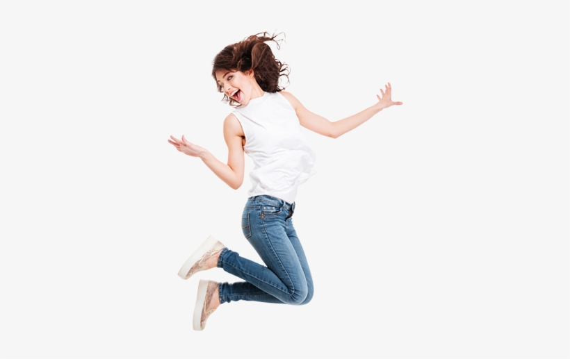 Should Not Be Used After The Expiry Date Printed On - Jumping Woman Png, transparent png #4180692