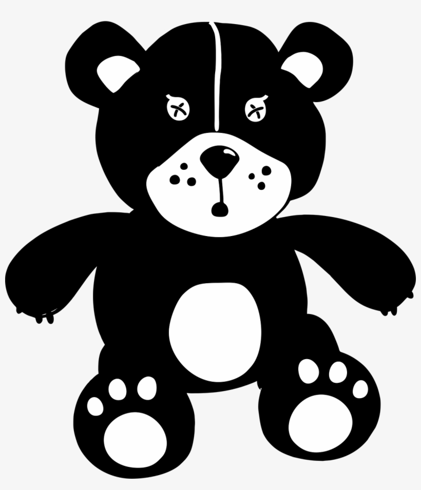 Teddy Vector Graphics - Oso De Peluche Vector, transparent png #4180967