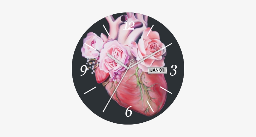 Floral Heart Preview, transparent png #4181012