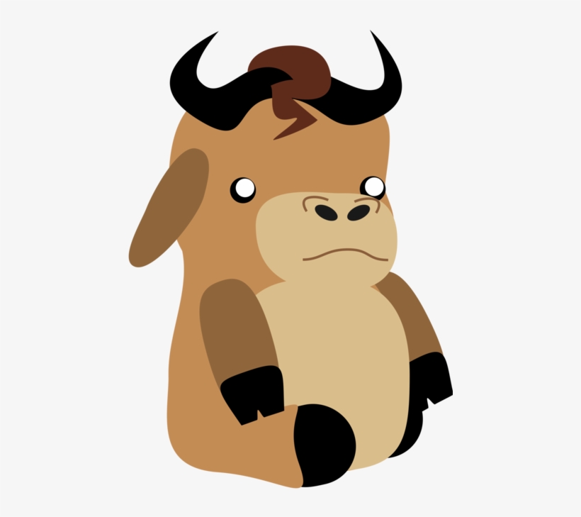Wildebeest Vector Graphics Editor Infant Child Computer - Cartoon Gnu, transparent png #4181032