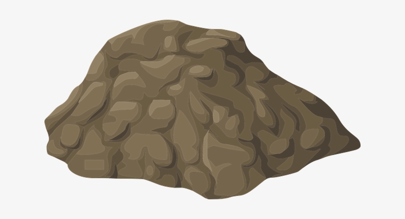 Free Vector Graphic - Brown Rock No Background, transparent png #4181263