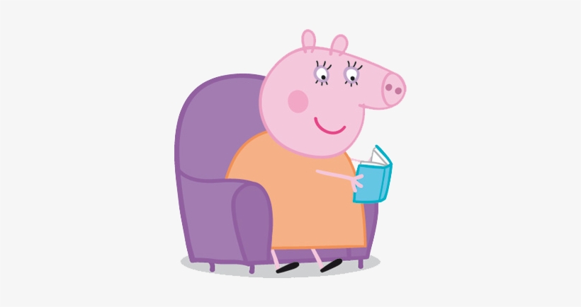 Peppa Pig - Mama De Peppa Pig, transparent png #4181519