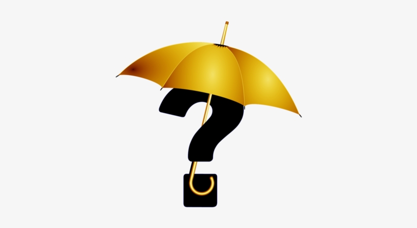 Algunos Consejos Para Evitar Riesgos En Caso De Fuertes - Question Mark Umbrella, transparent png #4182021