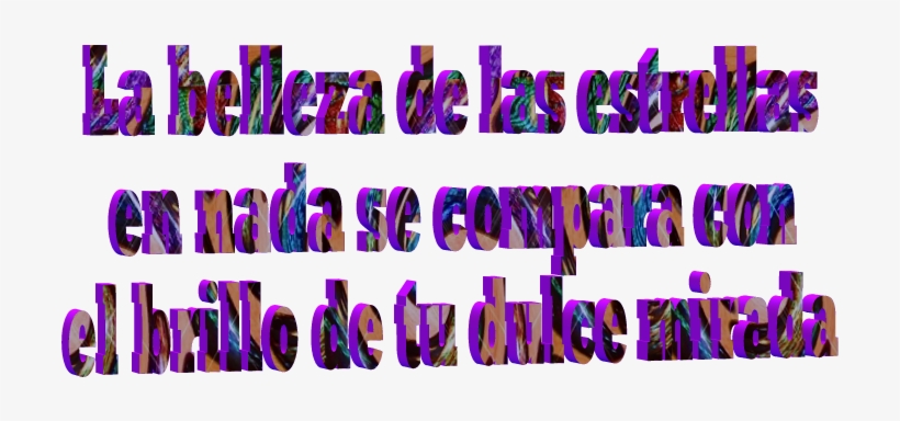 "la Belleza De Las Estrellas En Nada Se Compara - Art, transparent png #4182545