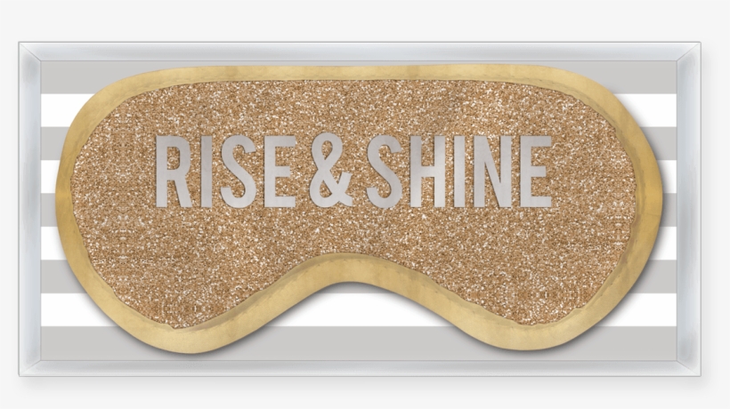 Rise & Shine Eye Mask - Label, transparent png #4182723