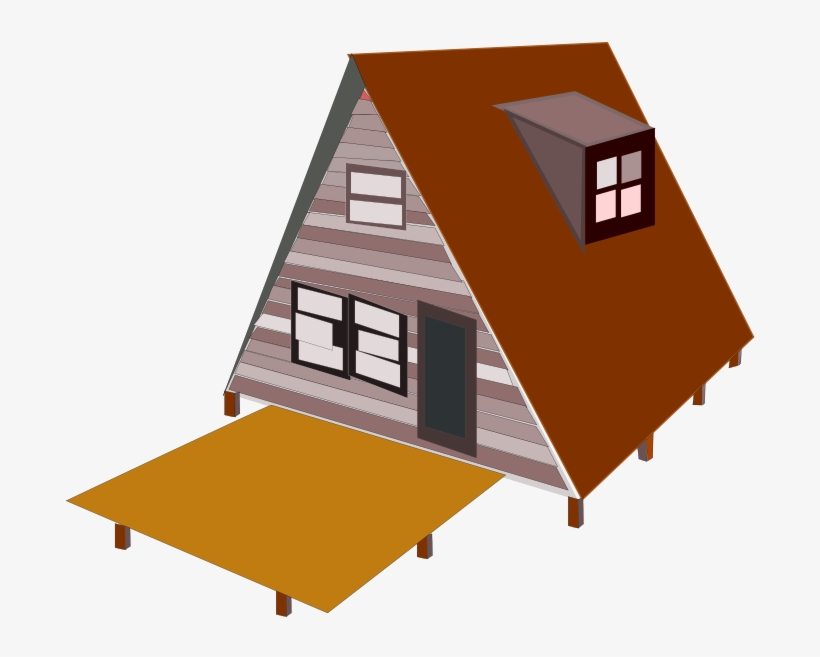 A Frame House Clipart Png - Frame House Clipart, transparent png #4182836