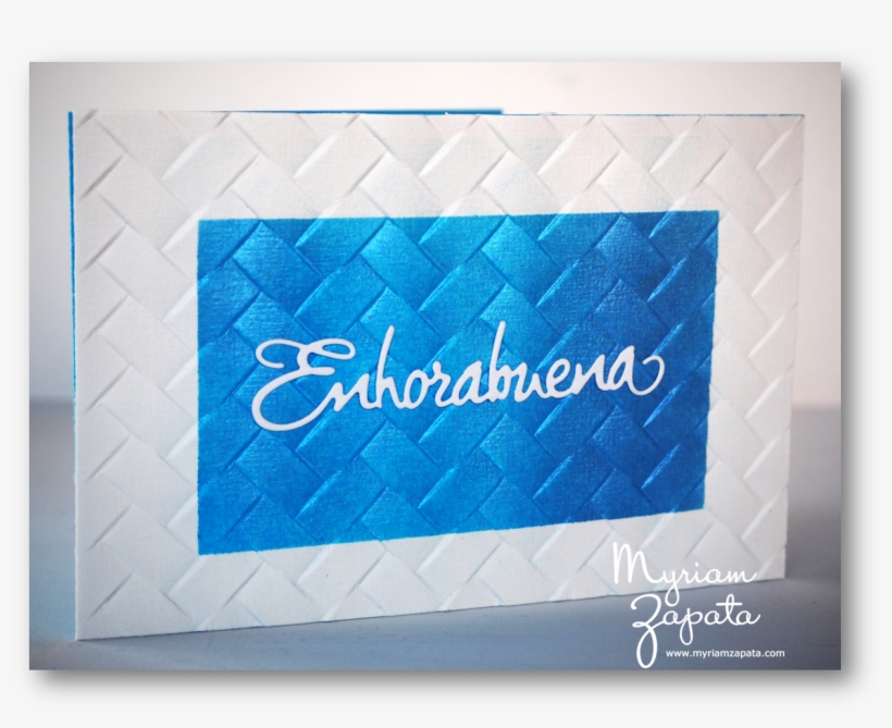 La Segunda Tarjeta Tiene Menos Textura En Alto Relieve, - Graphic Design, transparent png #4182970