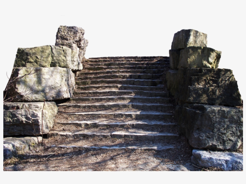 Stone Stairs - Escaleras De Piedra Png, transparent png #4182997