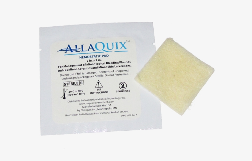 Allaquix Stop Bleeding Gauze (pack Of - Inspiration Medical Technology, Inc. Allaquix Stop, transparent png #4183027