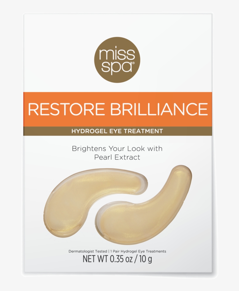 Restore Brilliance Hydrogel Eye Treatment - Miss Spa, transparent png #4183225