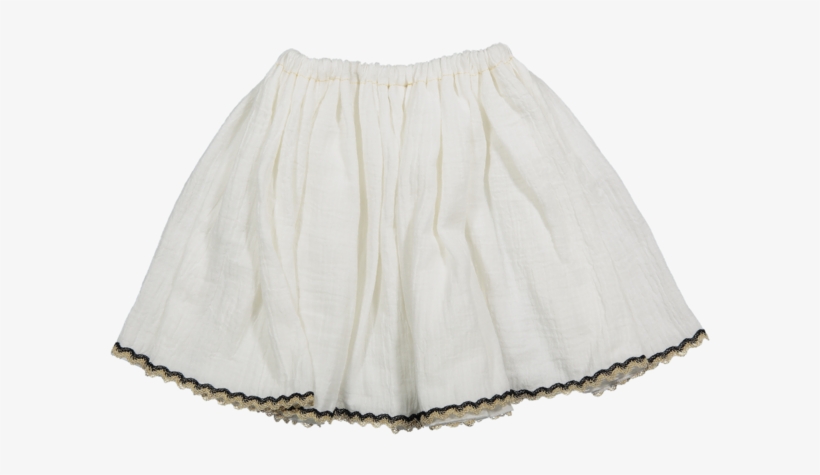 Skirt Cotton Gauze - Miniskirt, transparent png #4183310
