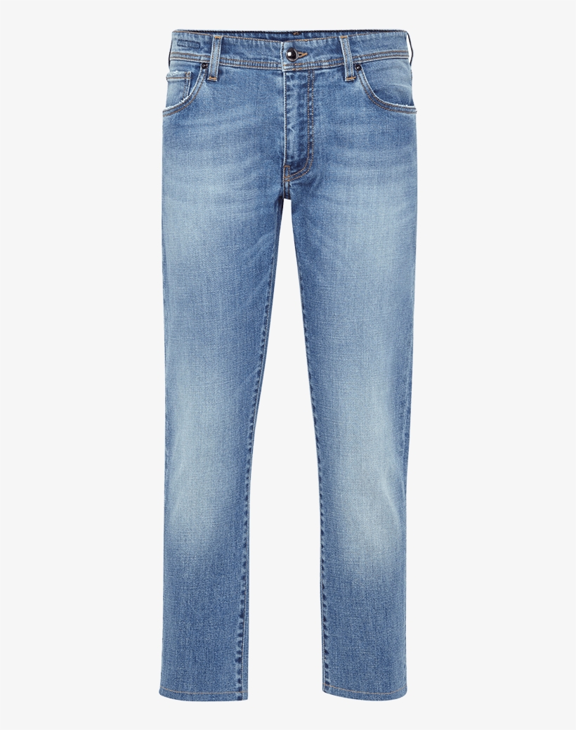 Stretch Denim Trousers - Trousers, transparent png #4183596