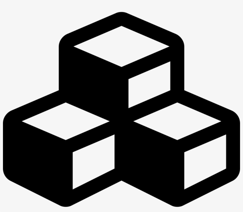 Cubes Comments - Font Awesome Cubes Png, transparent png #4183688