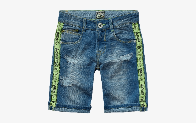 Denim Short Cleaton - Shorts, transparent png #4183820