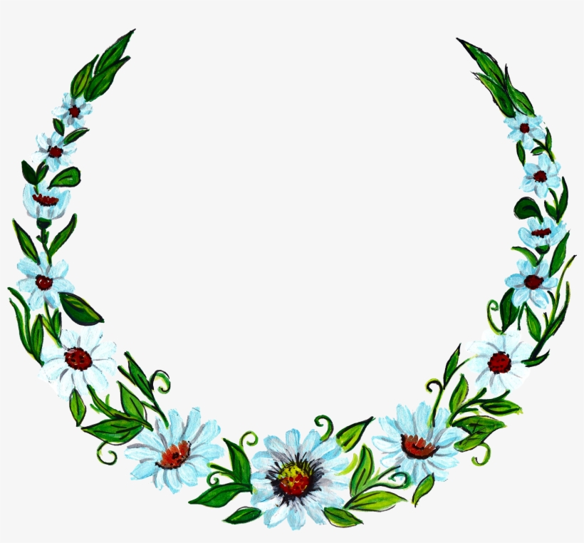 Free Download - Flower Wreath Png, transparent png #4183954